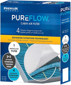 PureFlow Cabin Air Filter PC99542X | Fits 2020-2025 Ford Explorer, Escape, 2021-2025 Bronco Sport, 2022-2025 Maverick, 2020-2025 Police Interceptor