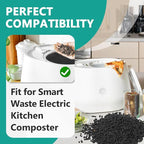 2 Pounds(4-Pack) Odor Absorbing Filter Refills for Lomi Smart Waste Kitchen Composter, Activated Charcoal Refills Compatible with Lomi Kitchen Composter