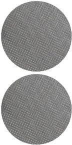 Cabilock 2pcs Stainless Steel Espresso Filter Plate Coffee Machine Compatible Easy to Filter Mesh for Espresso Extraction