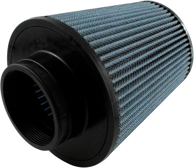 aFe POWER Magnum FORCE Intake Replacement Air Filter w/Pro 5R Oiled Media - 4" Inlet, 8" Tall - #24-91022