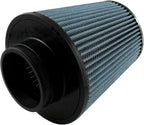 aFe POWER Magnum FORCE Intake Replacement Air Filter w/Pro 5R Oiled Media - 4" Inlet, 8" Tall - #24-91022