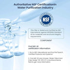 GLACIER FRESH Refrigerator Water Filter Compatible with W10295370A, EDR1RXD1, WHR1RXD1, KAD1RXD1, Filter 1, W10295370, P4RFWB, P8RFWB2L, 46-9930, 46-9081 Refrigerator Water Filter 1 Pack