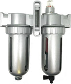 PA208503AV Paint Booth Filter Dryer - Removes Oil & Dries Compressed Air - For Pneumatic Tools & Compressed Air Systems - Air Cleaner & Dryer Combo Replacement - 3/8" Female Pipe In & Out