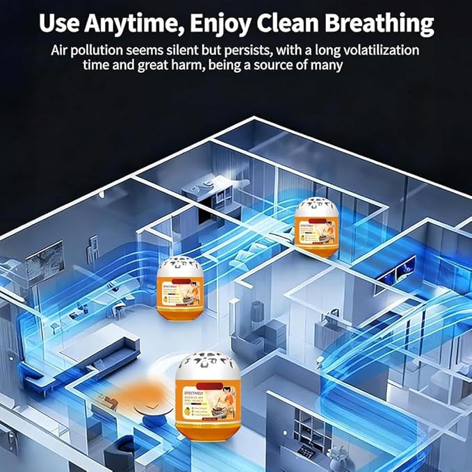 Indoor Air Purification Dust Removal Magic Box, Multi Functional Dust Removal and Purification, Portable Air Cleaner for Pet Areas Home Car Office (1pcs)