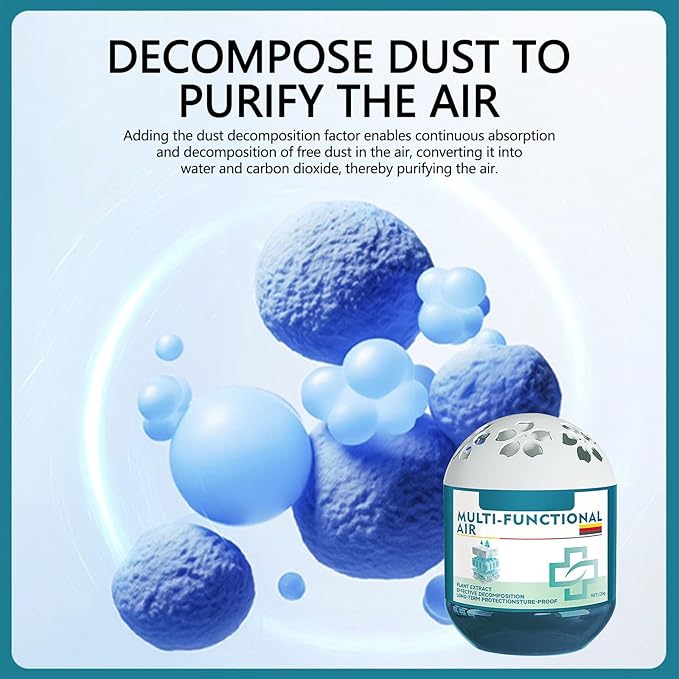 Air Magic Box - Indoor Air Purification Dust Removal Magic Box, Multi Functional Vacuum Automatic Dust-Collecting Box, Plant-Based, No Electricity & Noise Long-Lasting Fresh for Any Room (4 pcs)