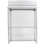 Air Flow Clean Bench Vertical Laminar Flow Hood Dust Free Room Workshop Particulate Filter with Aluminum Blade Fan 47x23x59in Working Area for Cleanliness Dust Free Work Console Desktop 110V