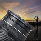 46mm to 58mm Step-Up Ring Filter Adapter for All Brands UV ND CPL Metal Ring Step-Up Rings Adapter Filter (46mm-58mm)