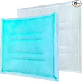 AUC Paint Booth Tacky Intake Filter Pad Series 55, 16" x 25" (20/case) Spray Booth Intake Filter with Internal Wire Support Frame