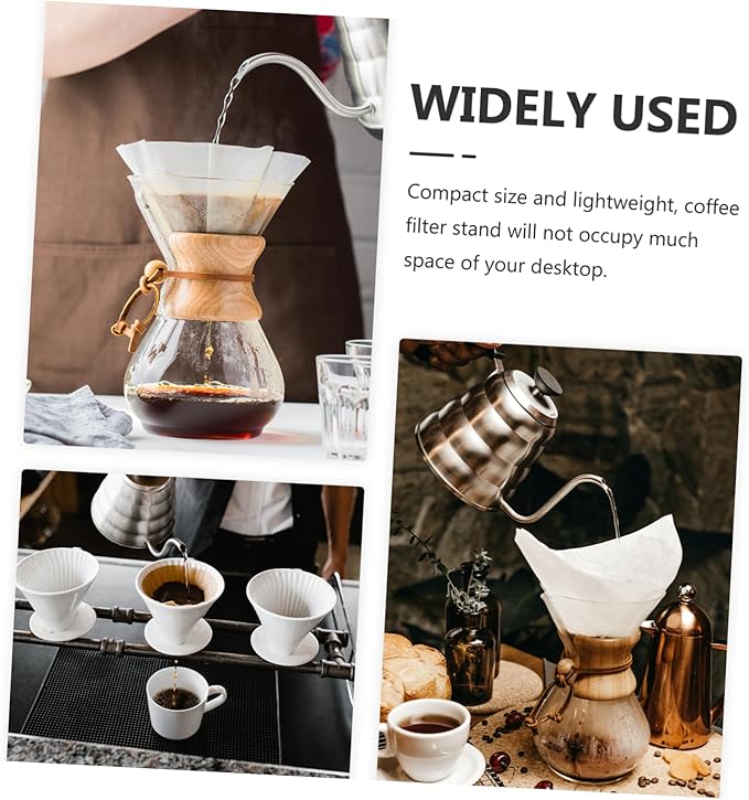 Coffee Filter Stand Portable Dripper Holder for Extraction Non- Design for Home Brewing and Travel