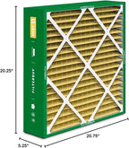 Filterbuy 20x20x5 Air Filter MERV 11 Superior Pet & Allergy Defense (2-Pack), Pleated HVAC AC Furnace Filters for Amana, Coleman, Goodman, Maytag, York, and More (Actual Size: 20.25 x 20.75 x 5.25)