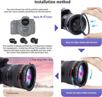67mm Lens to 55mm Camera Lens Adapter,67mm-55mm Filter Step-Down Ring,Compatible All 55mm Filter Accessory.Made from CNC Machined