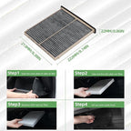 CF11811 Mazda Cabin Air Filter With Activated Carbon - Compatible with CX5 (2013-2024), 6 (2014-2021), 3 (2014-2018)
