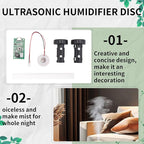 4Pcs 20MM Ultrasonic Mist Maker Fogger Atomizer Atomizer Film Plate Accessories Humidifier Rubber Gasket