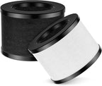 2 Pack TZ-K1 Replacement Filter Compatible With FreAire Air Purifier, VOOPNU DH-JH12, ToLife And MK01 MK06 Purifier, 3-in-1 Upgraded Filtration Filters, Activated Carbon and Pre-filter, JH12 Filter