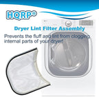 HQRP Dryer Lint Filter Assembly fits LG DLE0332W, DLG0332W, DLE0442G, DLG0452G, DLE0442W, DLG0452W, DLE1310W, DLG1320W Dryers