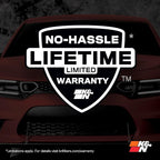 K&N High-Flow Original Lifetime Engine Air Filter: Increase Power: Premium, Washable: Compatible with 2008-2019 BMW: (See Product Description for Select Models) 33-2428