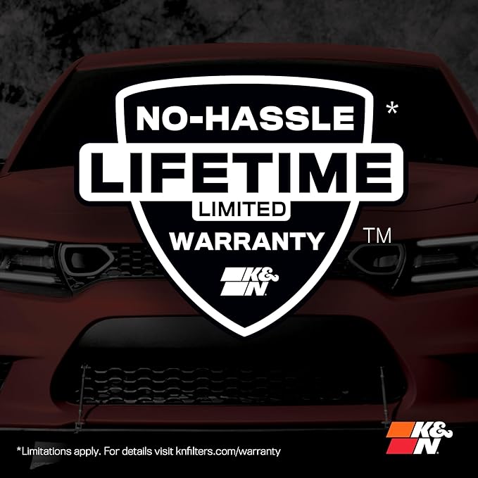 K&N High-Flow Original Lifetime Engine Air Filter: Increase Power: Premium, Washable: Compatible with 2008-2019 BMW: (See Product Description for Select Models) 33-2428