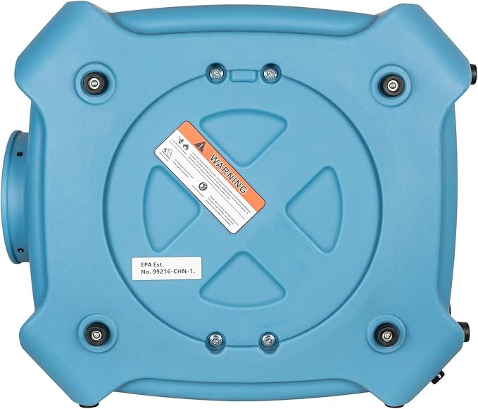 ALORAIR PureAiro HEPA Max 870 Air Scrubber 3-Stage Filtration Negative Machine Air Scrubber | Professional Water Damage Restoration for Air Cleaner |（Pack of 5）
