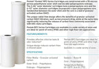 Pentair Pentek RFC-20BB Big Blue Carbon Water Filter, 20-Inch, Whole House Heavy Duty Radial Flow Carbon Replacement Cartridge with Granular Activated Carbon (GAC) Filter, 20" x 4.5", 25 Micron
