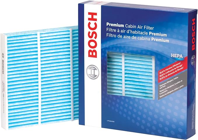 BOSCH 6051C HEPA Cabin Air Filter - Compatible with Select Cadillac CTS, SRX, STS