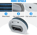 Motorcycle Air Filter 29462-99 1011-4208 High Flow Intake Cleaner Accessories for Harley 1999-2001 Electra Glide, Road King and Road Glide Models (Blue)