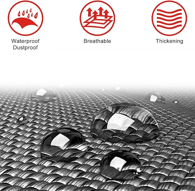 Performance Air Filter Cover Waterproof Universal Fit for Performance Air Intake Filter, Dustproof Protection Cover of High-Flow Cone Air Intake Filter