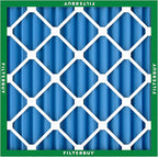 Filterbuy 10x10x2 Air Filter MERV 13 Optimal Smoke & Allergy Defense (3-Pack), Electrostatic Pleated HVAC AC Furnace Filters Replacement, Made in USA (Actual Size: 9.50 x 9.50 x 1.75)
