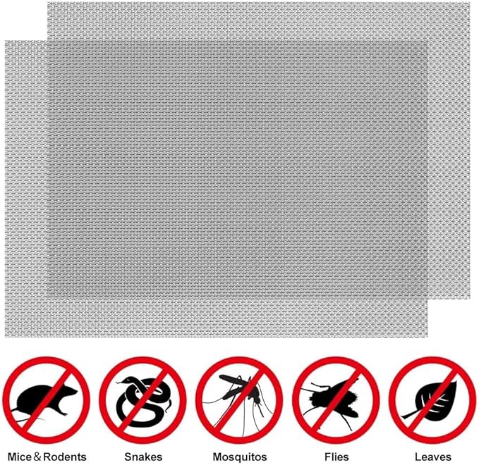Stainless Steel Woven Wire Mesh 304 Stainless Steel Woven Wire, 80 Mesh Fly Mosquito Net, Fine Screen Mesh, Rodents Garden Insect Screen, for Vent, Filter, Window