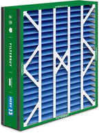 Filterbuy 20x20x5 Air Filter MERV 13 Optimal Smoke & Allergy Defense (2-Pack), Electrostatic Pleated HVAC AC Furnace Filters for Trion Air Bear 255649-103 & More (Actual Size: 19.63 x 20.63 x 4.88)
