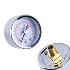 3/8 Inch NPT Air Filter Regulator Combo Piggyback AW3000-03, Air Compressor Water Separator, Air Line Dryer, Semi-Auto Drain, Air Pressure Regulator, 0-150 PSI Gauge