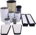 Filter Kit Compatible for CASE Tractor FARMALL 85C 120C 120U 90C 100C 95C 105C 105U 110C 110U 115C 115U