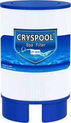 Cryspool® 5020 Filter Compatible with 2009+ Spa Models (for 5 1/2″ Drain Caps), Soft tub #5020, 35 Sq. Ft Spa Filter Cartridge, 1 Pack