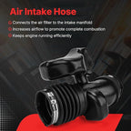 25783713 Air Cleaner Intake Hose Tube for 2009 2010 2011 GMC Acadia Saturn Outlook Buick Enclave Chevy Traverse
