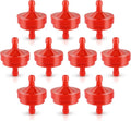 AUTOKAY Lawn Mower 1/4" Inline Gas Fuel Filter Compatible with 298090 298090S Toro 42-5240 56-6360 John Deere AM107314 LG298090 LG298090S PT4265 Pack of 10