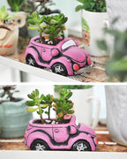 4 Pack Succulent Plants Pot, Small Indoor Plants Pots with Drainage Hole, Decor Garden Pot for Succulents Planter Cactus