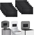 Universal Compost bin Carbon Odor Filter, Activated Odor Control Charcoal Filter for Trash Cans, Compost Buckets, Countertops, and Recycle Bins(12)