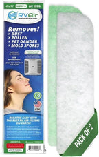 AC Filter - Air Conditioner Replacement Filters - RV Air Cleaner - Camper Accessories for Travel Trailers - Easy to Install Vent Filter - 16 x 4 x 0.75 in (2 Filters for AC135G)