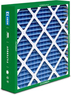 Filterbuy 17.5x21x5 Air Filter MERV 13 Optimal Smoke & Allergy Defense (1-Pack), Electrostatic Pleated HVAC AC Furnace Filters for Rheem, Ruud, and Protech (Actual Size: 17.13 x 20.63 x 4.38)