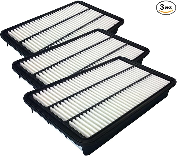 BOSCH 5079WS Workshop Engine Air Filter - Compatible With Select Lexus ES300, RX300; Toyota Avalon, Camry, Celica, Sienna, Solara (Pack of 3)