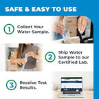 Safe Home® Lead in Drinking Water Test Kit – 2 Samples Tested at our EPA Certified Lab – Home Inspections, Mortgage Loans, Real Estate Transactions – Detection to 1ppb