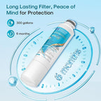 ICEPURE Alkaline DA29-00020B Refrigerator Water Filter Replacement for Samsung HAF-CIN/EXP HAF-CIN, DA29-00020A/B, DA29-00020B-1, 46-9101, RF28HMEDBSR, RF263BEAESR, HDX FMS-2, Enhances PH, 5Pack