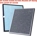 Air Purifier Filter, Compatible For Hitachi, EP-A3000 A5000 A5100C M5200C EP-NZ50J EPF-CX40F EP-DX40E Air Purifier