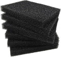 Aquarium Bio Fitler Media Sponge, 6.28 x 5.5 x 0.78 inch Foam Filter Pad Compatible to ML350 (10)