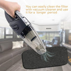 RV Premium Charcoal Activated Carbon Fiber Air Conditioner Filter - Air Duct AC Carbon Filter Replacement for RV AC Vent (4 Pack, 12.875” x 5.5”)