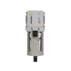 PneumaticPlus PPC3C-N02G Compressed Air Drying System- Particulate Air Filter, Coalescing Filter & Air Pressure Regulator Combo 1/4" NPT (High Flow), Poly Bowl with Guard, Manual Drain