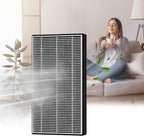 2 Packs F1 Filter Odor Removal Replacement Filter Compatible with 3M Filtrete C01 T02 Series FAP-C01-F1, FAP-T02-F1, FAP-C01BA-G1, FAP-T02WA-G1, FAP-ST02W and FAP-ST02N Air Purifi-er