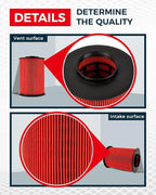 KAX Premium Engine Air Filter, GAF065 (CA11114) Replacement for Ford Escape 2013-2019, Focus 2012-2018, Transit Connect 2014-2016, MKC 2015-2019, Compatible with FA-1908 Air Filter