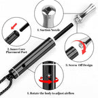 ASTOFLI Quit Smoking Breathing Necklace for Adults - Flavored Stress Breathing Necklace Stop Smoking for Women - Breathlink for Men Meditation Breathe Anxiety Whistle Necklaces inhaler Breathlace