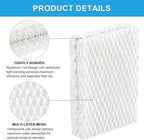 2Pcs WF813 Humidifier Filters Replacement Wick Filter Compatible with Equate EQWF813 EQ-2119-UL Relion RCM-832 RCM-832N ProCare PCWF813 PCCM-832N Protec WF813 Cool Mist Humidifier