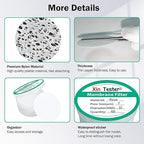 Xin Tester 100 Pieces Nylon Disc Membrane Filters, 50 mm Diameter, 1µm Pore Size